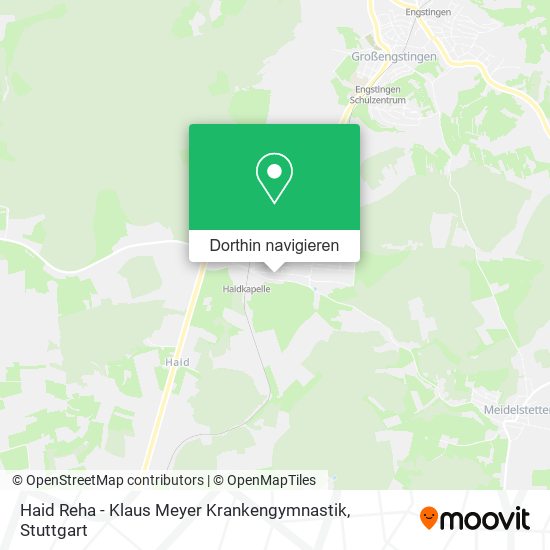 Haid Reha - Klaus Meyer Krankengymnastik Karte
