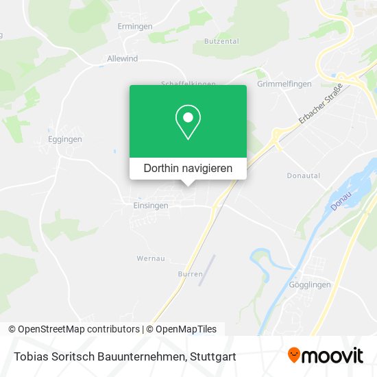 Tobias Soritsch Bauunternehmen Karte