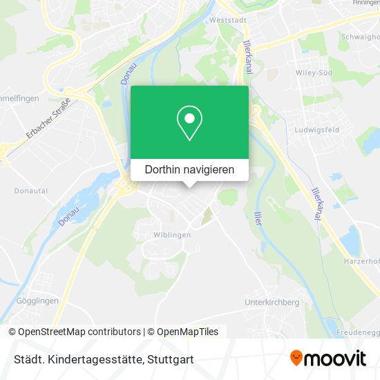 Städt. Kindertagesstätte Karte