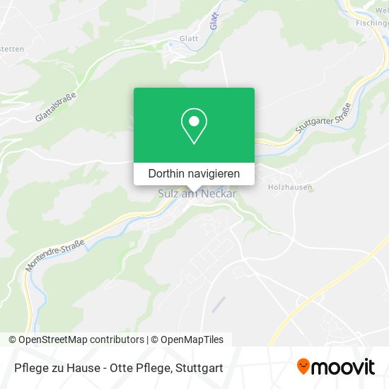 Pflege zu Hause - Otte Pflege Karte