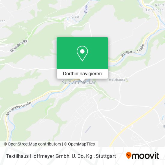 Textilhaus Hoffmeyer Gmbh. U. Co. Kg. Karte