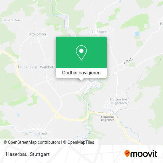 Haserbau Karte