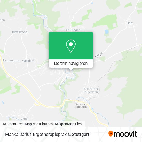 Manka Darius Ergotherapiepraxis Karte