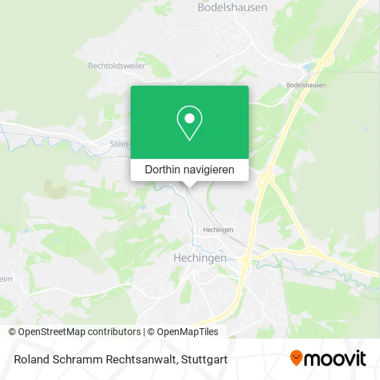 Roland Schramm Rechtsanwalt Karte