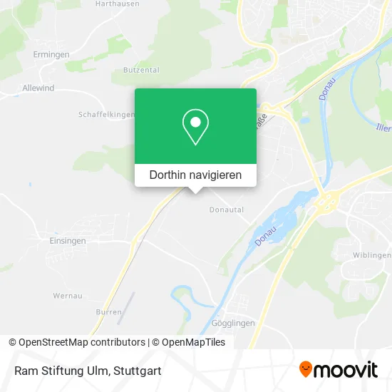 Ram Stiftung Ulm Karte