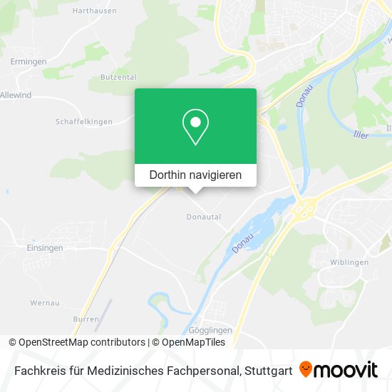 Fachkreis für Medizinisches Fachpersonal Karte