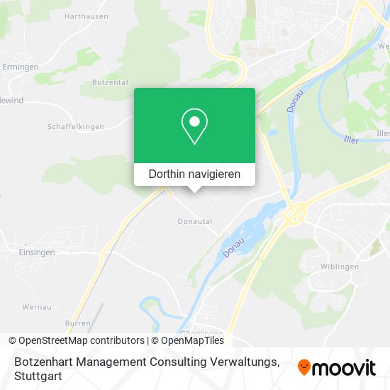 Botzenhart Management Consulting Verwaltungs Karte