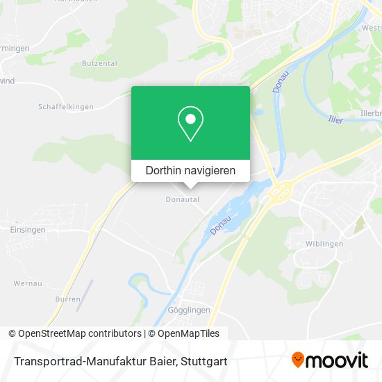 Transportrad-Manufaktur Baier Karte