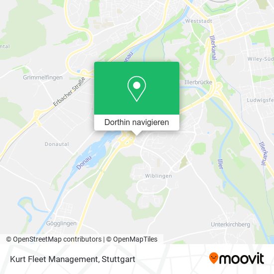 Kurt Fleet Management Karte