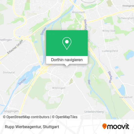 Rupp Werbeagentur Karte