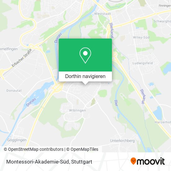 Montessori-Akademie-Süd Karte