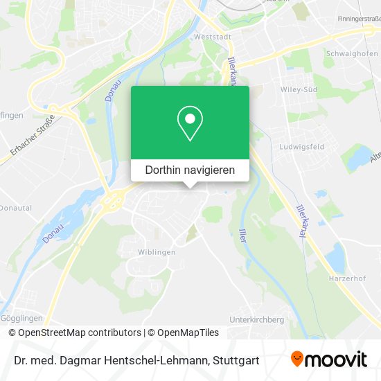 Dr. med. Dagmar Hentschel-Lehmann Karte