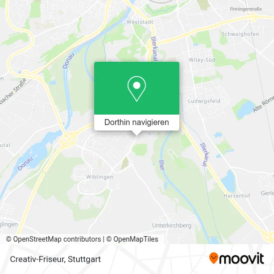 Creativ-Friseur Karte