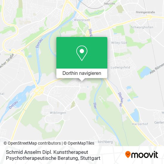 Schmid Anselm Dipl. Kunsttherapeut Psychotherapeutische Beratung Karte
