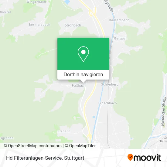 Hd Filteranlagen-Service Karte
