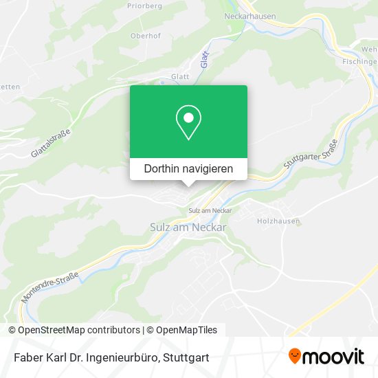 Faber Karl Dr. Ingenieurbüro Karte