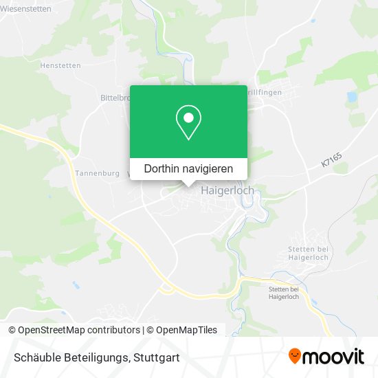 Schäuble Beteiligungs Karte