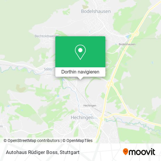 Autohaus Rüdiger Boss Karte