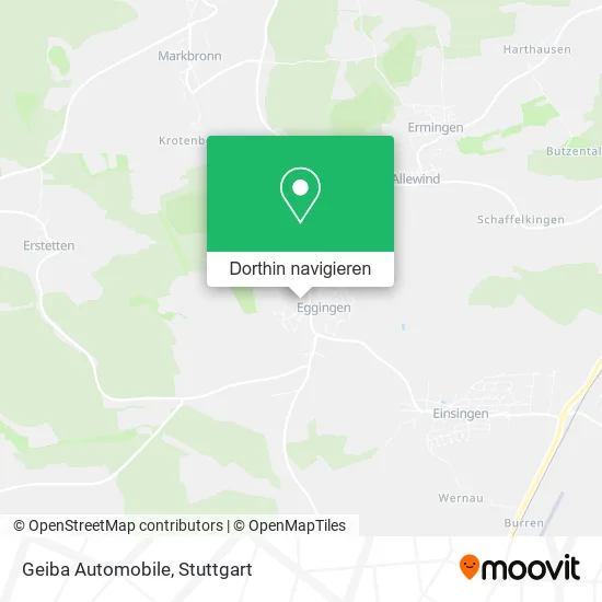 Geiba Automobile Karte