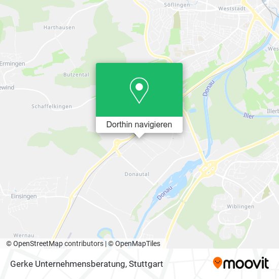 Gerke Unternehmensberatung Karte