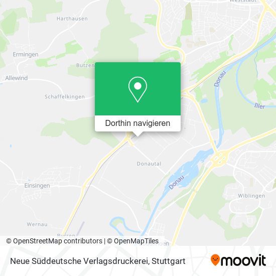 Neue Süddeutsche Verlagsdruckerei Karte