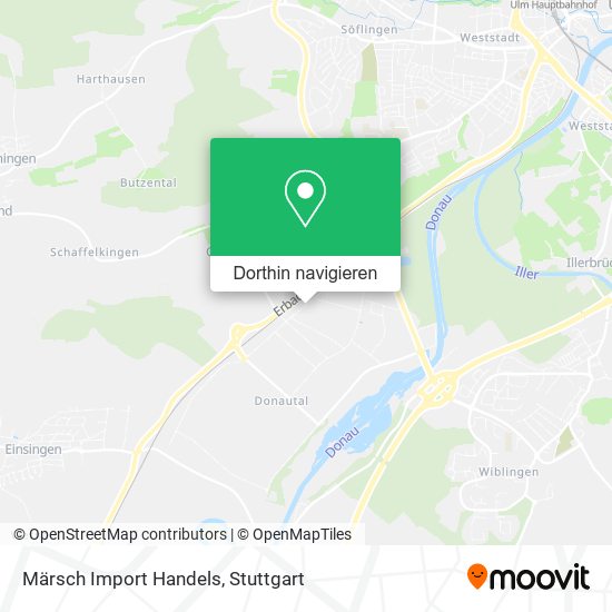 Märsch Import Handels Karte