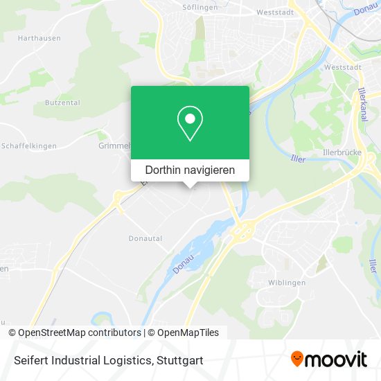 Seifert Industrial Logistics Karte