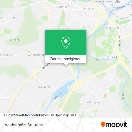Voithstraße Karte