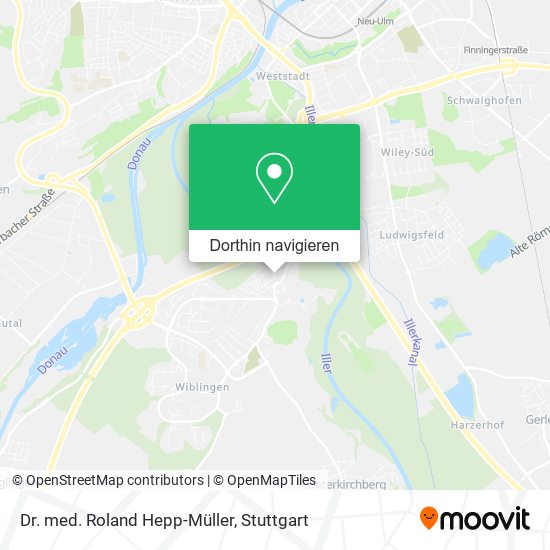 Dr. med. Roland Hepp-Müller Karte