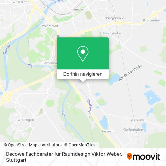 Decowe Fachberater für Raumdesign Viktor Weber Karte