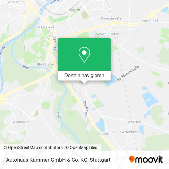 Autohaus Kämmer GmbH & Co. KG Karte
