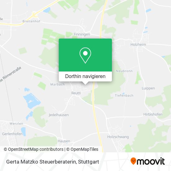 Gerta Matzko Steuerberaterin Karte