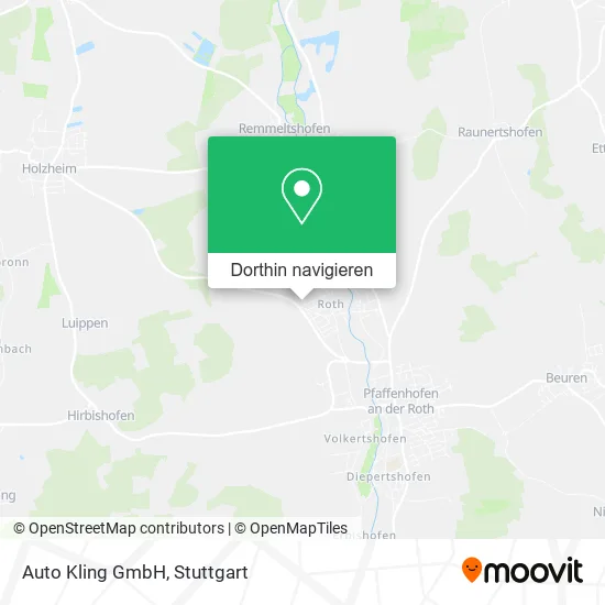 Auto Kling GmbH Karte