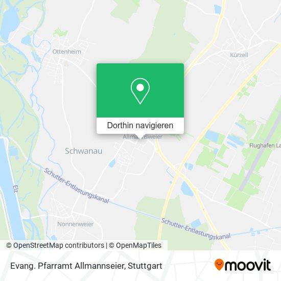 Evang. Pfarramt Allmannseier Karte