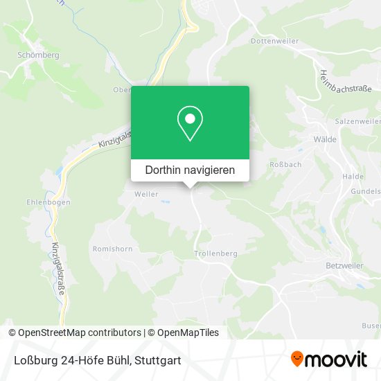 Loßburg 24-Höfe Bühl Karte