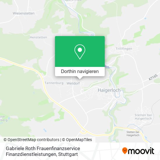 Gabriele Roth Frauenfinanzservice Finanzdienstleistungen Karte