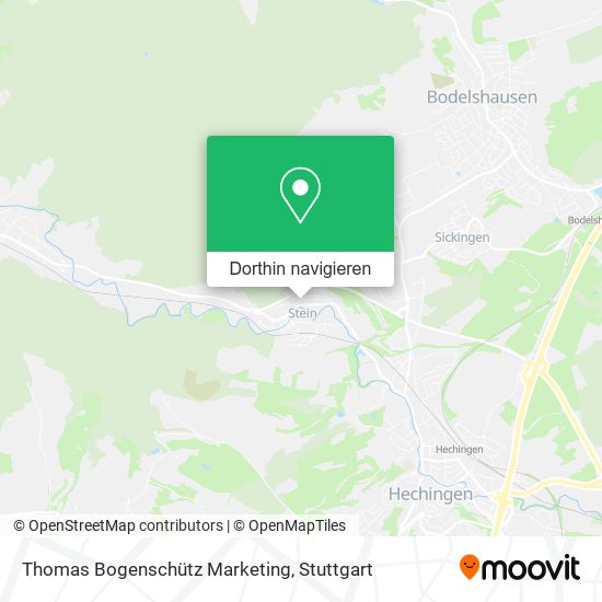 Thomas Bogenschütz Marketing Karte