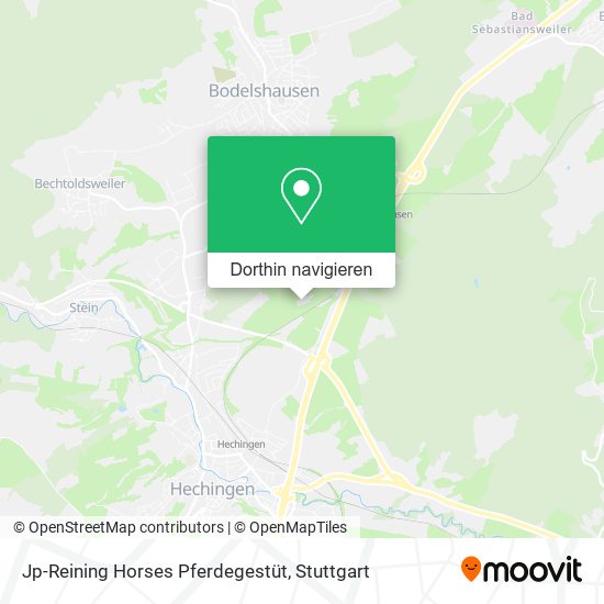 Jp-Reining Horses Pferdegestüt Karte