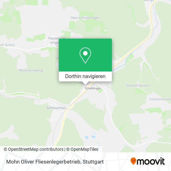 Mohn Oliver Fliesenlegerbetrieb Karte