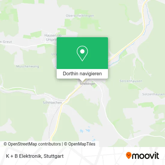 K + B Elektronik Karte