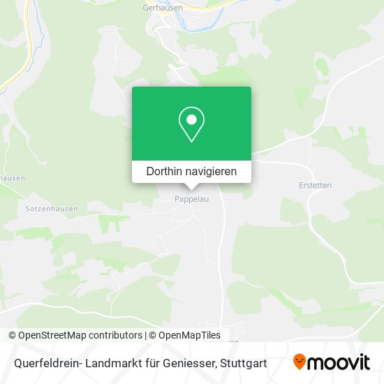 Querfeldrein- Landmarkt für Geniesser Karte