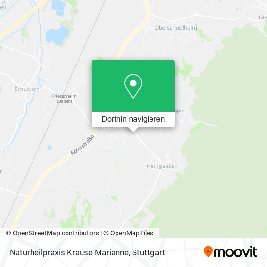 Naturheilpraxis Krause Marianne Karte