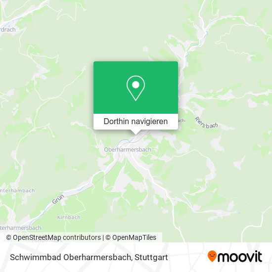 Schwimmbad Oberharmersbach Karte