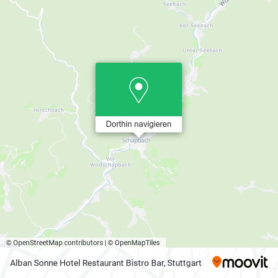 Alban Sonne Hotel Restaurant Bistro Bar Karte
