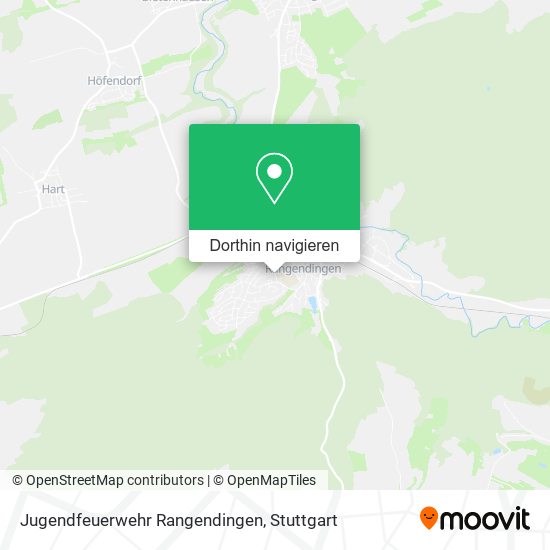 Jugendfeuerwehr Rangendingen Karte