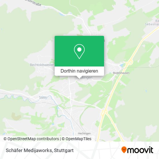 Schäfer Medijaworks Karte