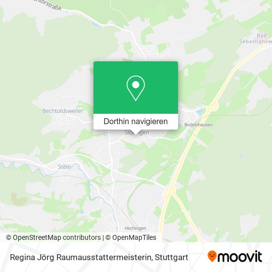 Regina Jörg Raumausstattermeisterin Karte