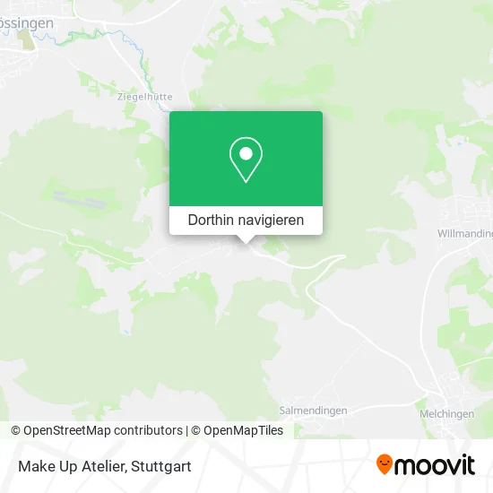 Make Up Atelier Karte