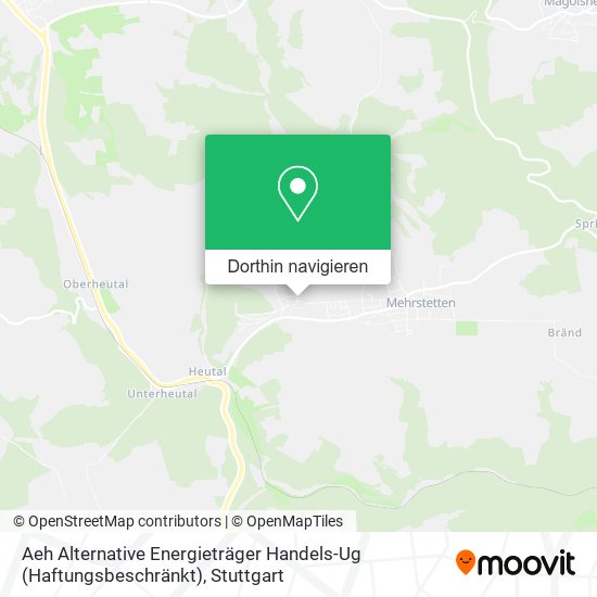 Aeh Alternative Energieträger Handels-Ug (Haftungsbeschränkt) Karte