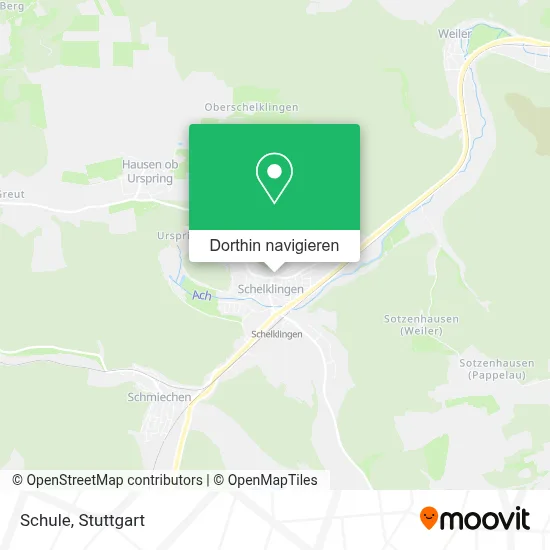 Schule Karte